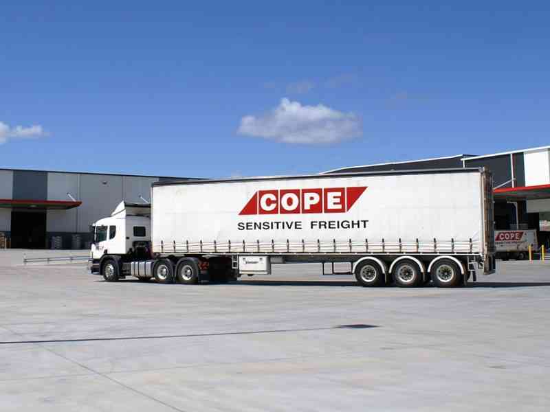 COPE Sensitive Transport New Brisbane Facility