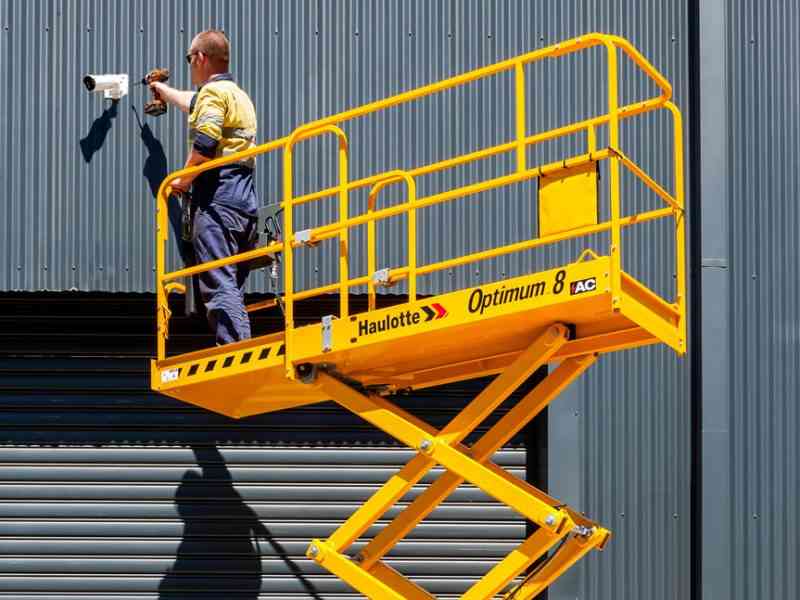 Haulotte Electric Scissor Lift Optimum 8 AC