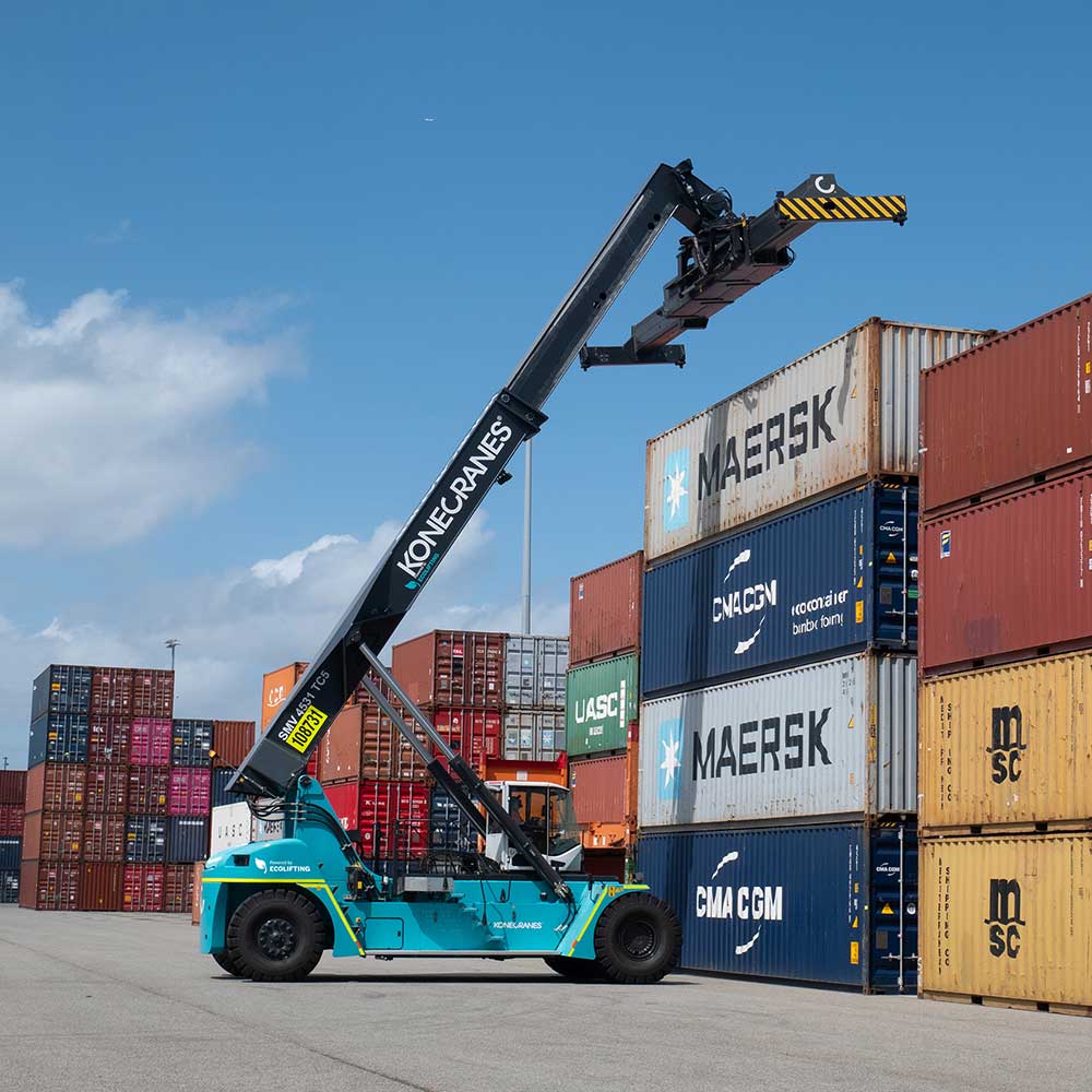 Konecranes Intermodal Reach Stacker 5 High - United Equipment